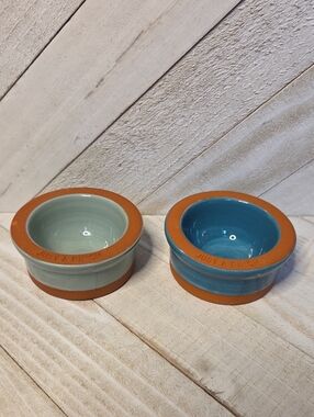Jamie Oliver Just A Pinch Small Terracotta Spice Or Salt And Pepper Bowls